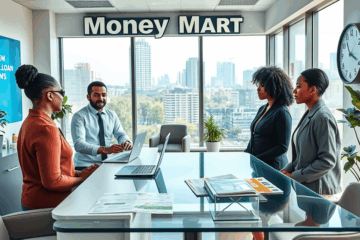 A person looking for urgent personal loans at Money Mart for immediate financial assistance.