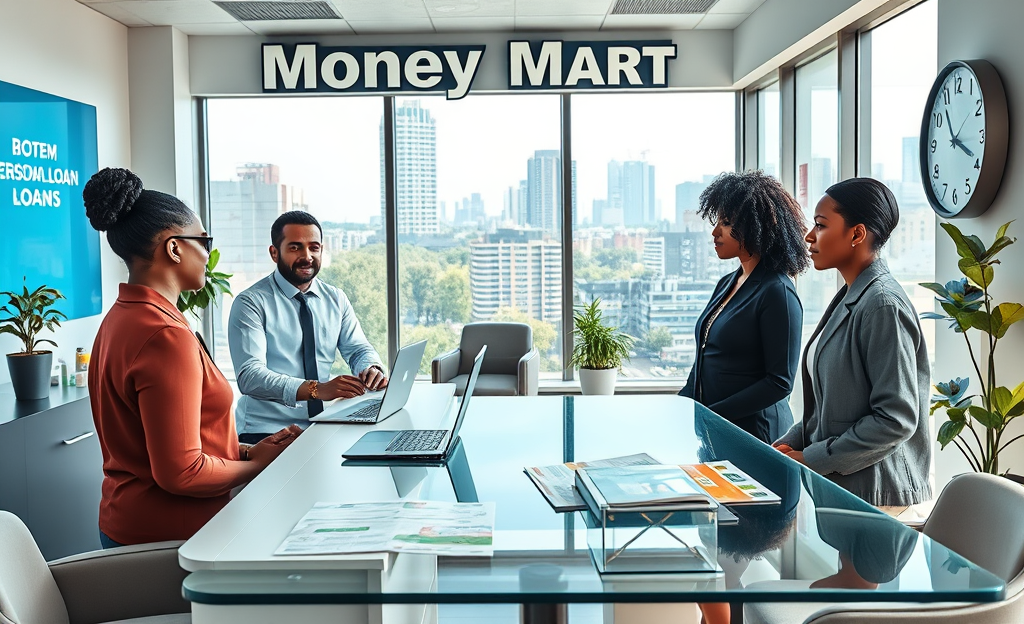 A person looking for urgent personal loans at Money Mart for immediate financial assistance.