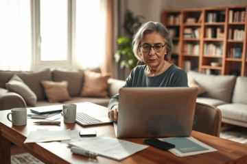 A person reviewing LendingClub personal loan options online for urgent financial needs.