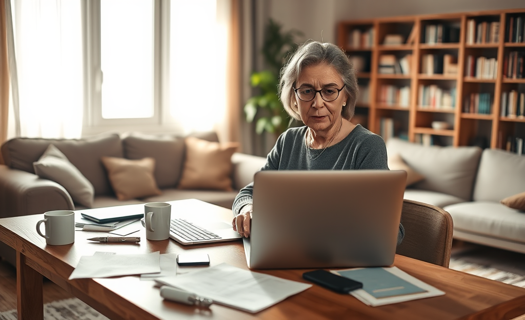 A person reviewing LendingClub personal loan options online for urgent financial needs.