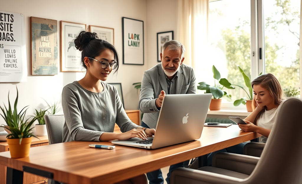 A person applying for an online personal loan using a laptop, illustrating the convenience of hassle-free borrowing.