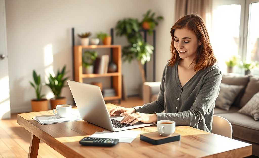 A person reviewing their credit score while considering a personal loan for improvement.