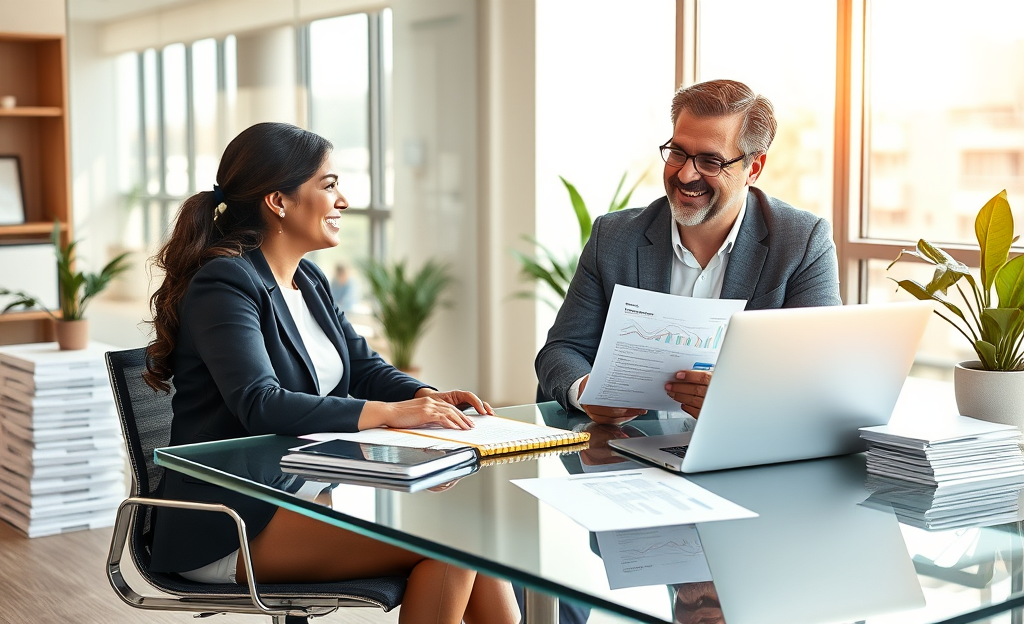 Image illustrating a person applying for a personal loan without bureaucracy.