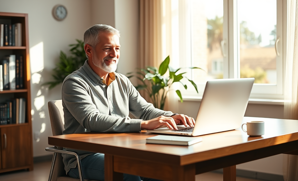 An image showing a person calculating finances with loan documents.