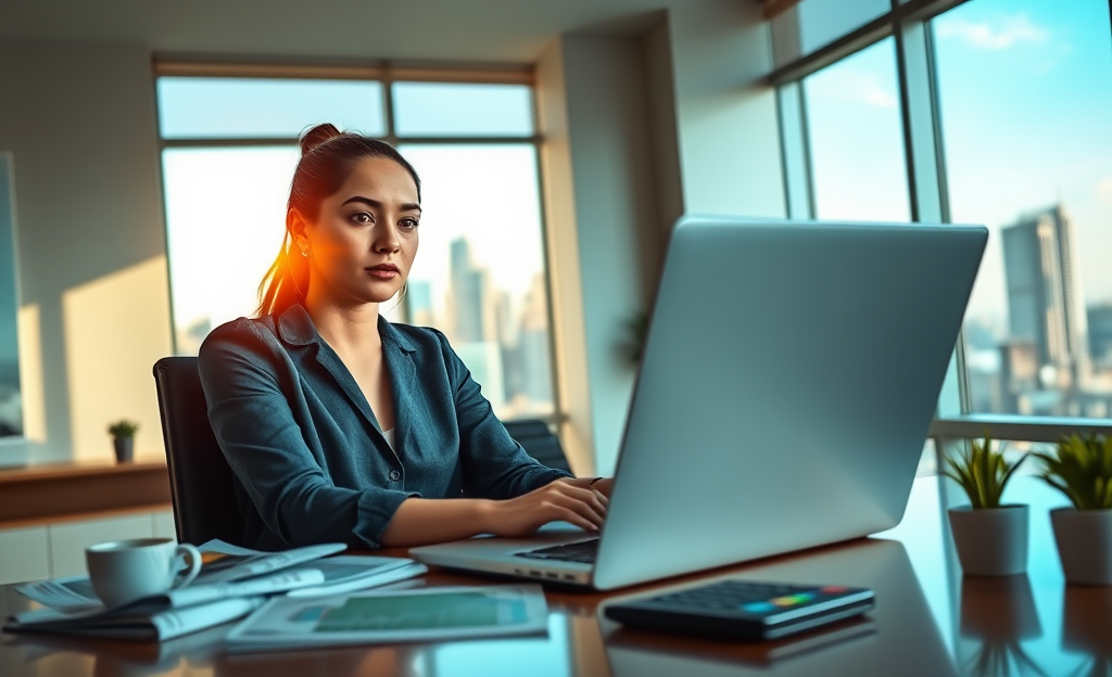 A person analyzing financial documents to explore personal loan options for investments.