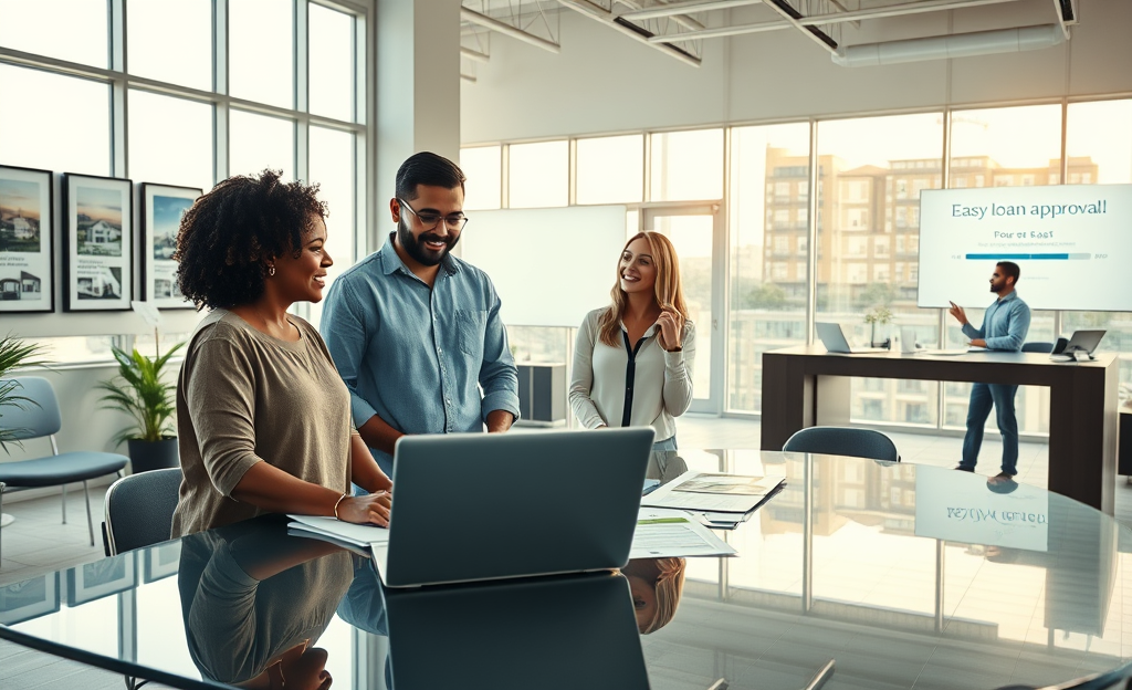 Real estate credit options with easy approval process for homebuyers and investors.