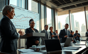 Graph showing the impact of goods inflation and economic rate cuts on the labor market.