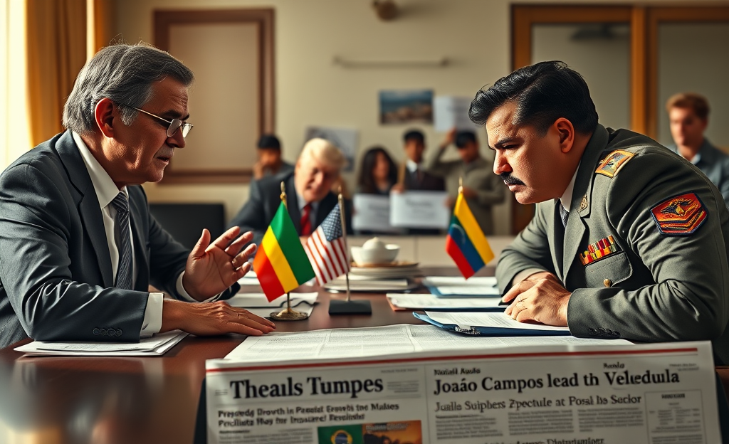 Lula engages in dialogue with Trump and Maduro about peace in Latin America amidst military discussions and domestic challenges.