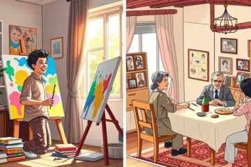 An infographic illustrating the contrast between Western individualism and interdependence in relation to following one's passion.