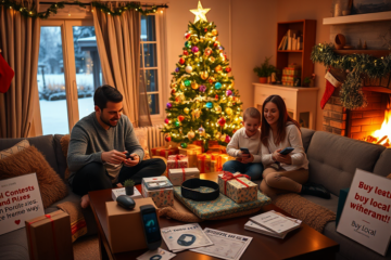 A collection of popular gadgets for Christmas, showcasing tech innovations and the importance of supporting local businesses during the holiday season.