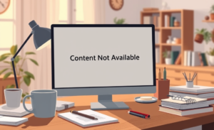 A message indicating that the requested content is not available at the moment.