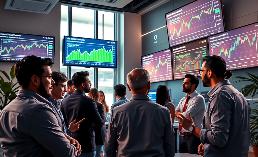 Bitcoin investors closely monitoring economic signals and trends in anticipation of growth.