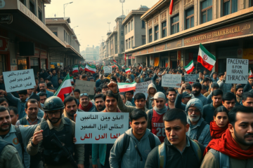 Protests in response to rising living costs highlighting economic grievances and national unity.