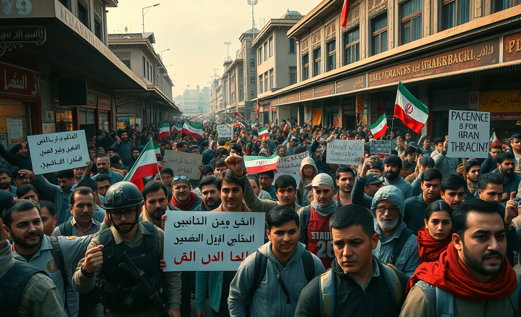 Protests in response to rising living costs highlighting economic grievances and national unity.