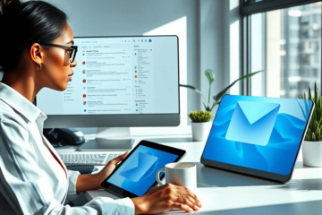 Gmail's AI assistant, Gemini, enhancing user experience with new features like email summaries and personalized briefings.