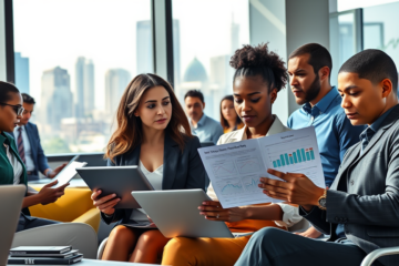 A visual representation of job growth trends and economic factors influencing employment rates.