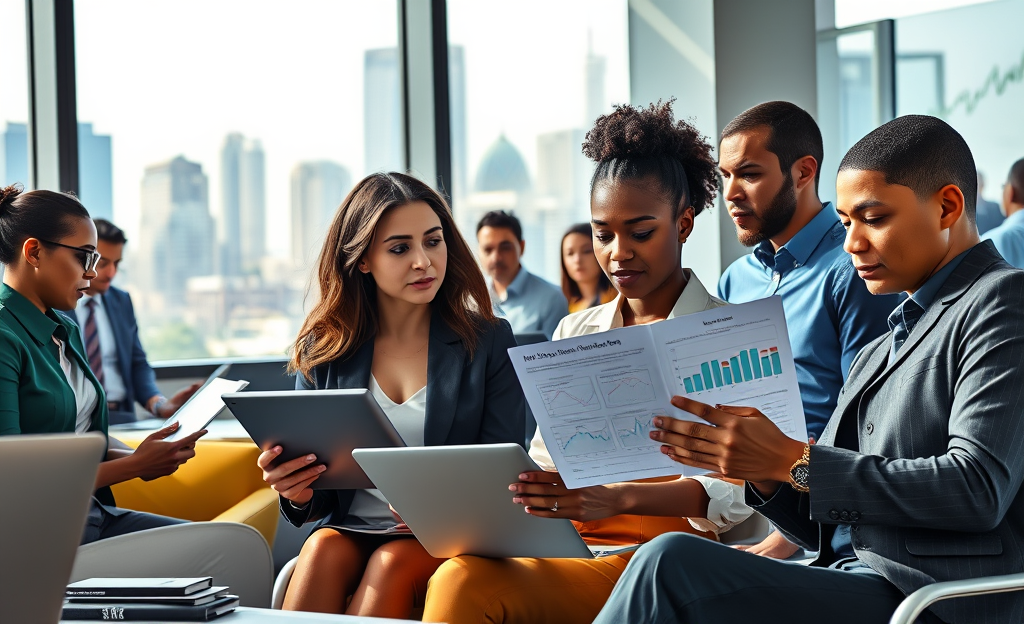 A visual representation of job growth trends and economic factors influencing employment rates.