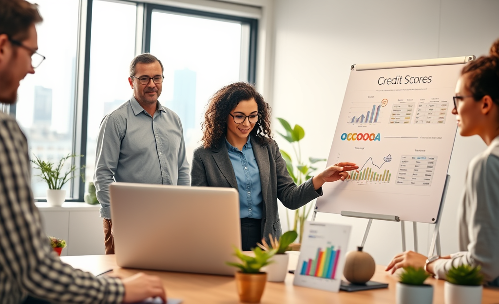 A person checking their credit report online to improve financial awareness.