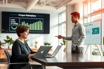 Image showcasing loan offers available on the Prosper Marketplace.