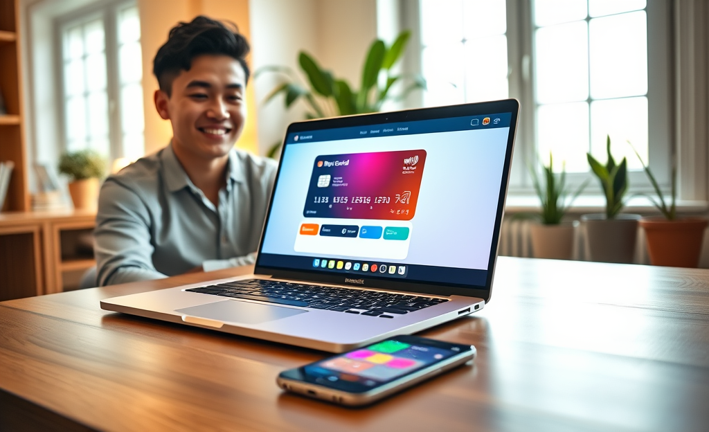 Digital credit options available at Discover Bank for instant online purchases and secure transactions.