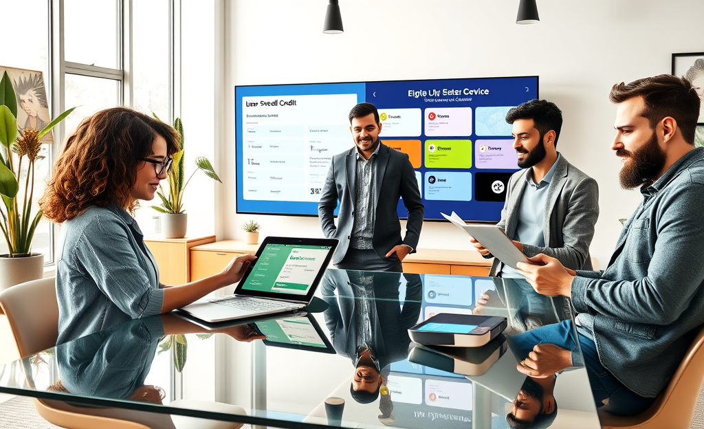 An overview of digital credit options available through Upgrade Loans, highlighting personal loans and the Upgrade OneCard.