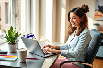 A graphic showcasing various online credit options available for personal loans.