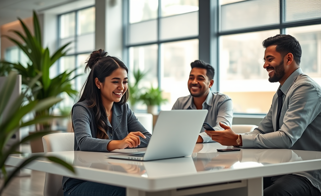 A person receiving quick credit approval for urgent cash needs.