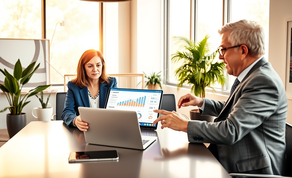 A person using a laptop to get a quick loan approval.