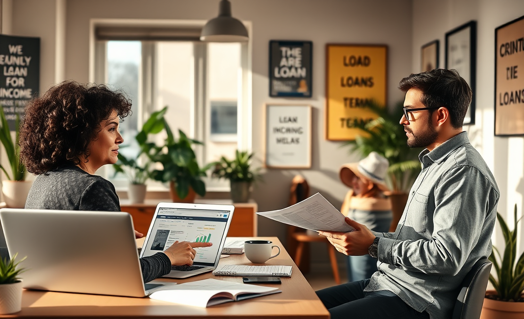 A person looking for credit options without income proof.