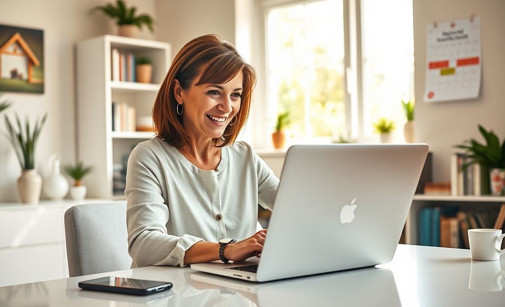 An illustration depicting a quick and easy online loan process with reduced rates.