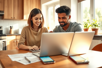 A person accessing fast digital credit options online for immediate financial relief.