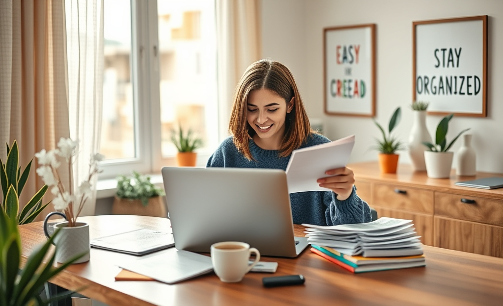 A person managing their finances with personal credit solutions