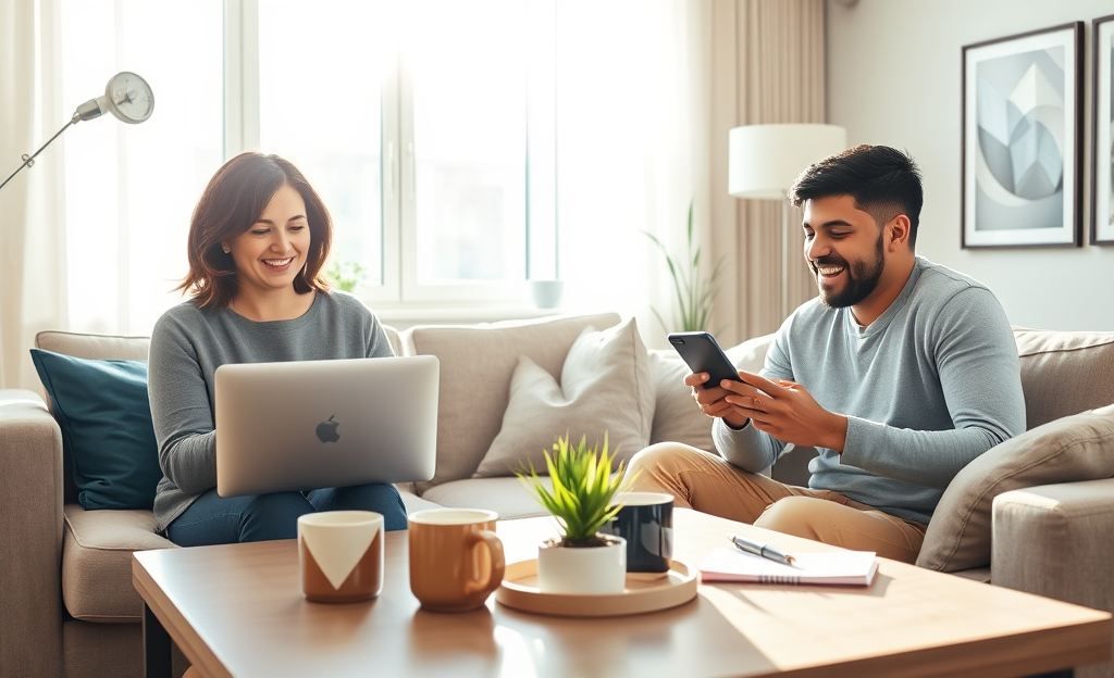 Illustration of personal loans with a focus on quick approval and simple processes.