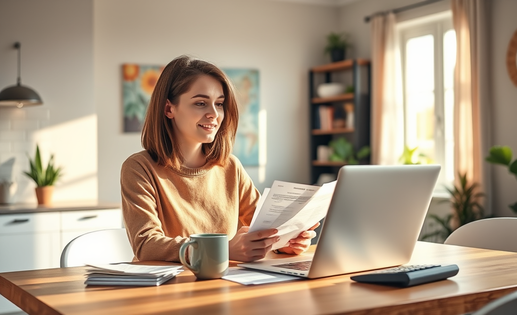 Image representing personal credit options for managing bills and finances